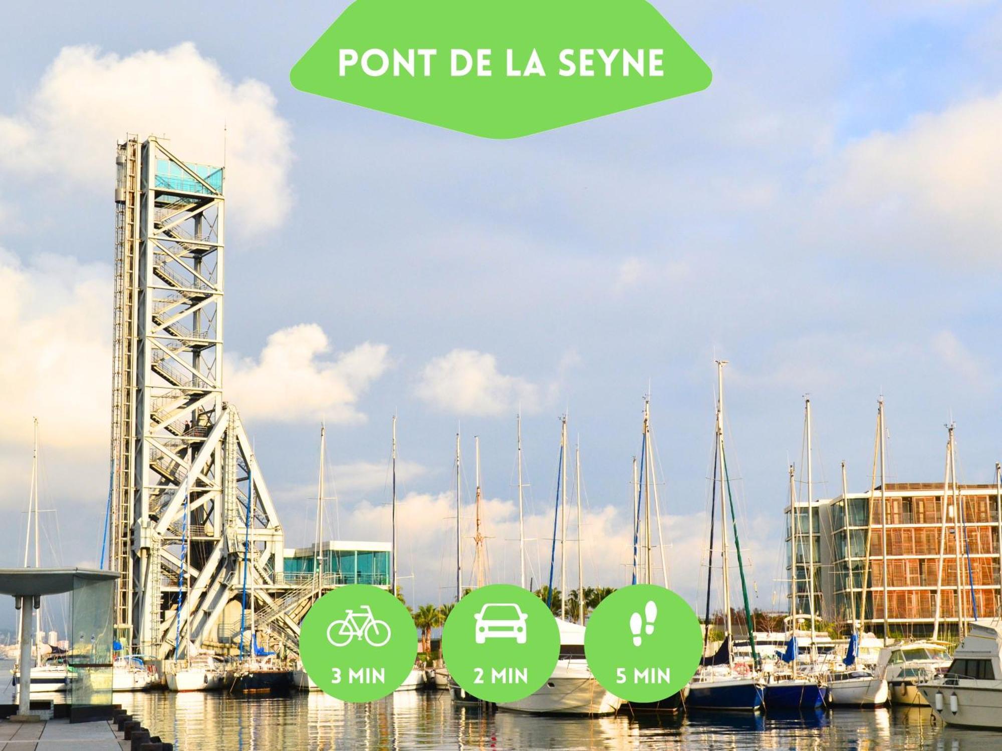 Bao Location - Ideal Pro & Couple - Animaux Acceptes - 5Min A Pied Centre Ville & Port - Commerces - Plages 1,9Km - Parking Gratuit - Wifi Hd La Seyne-sur-Mer Eksteriør billede