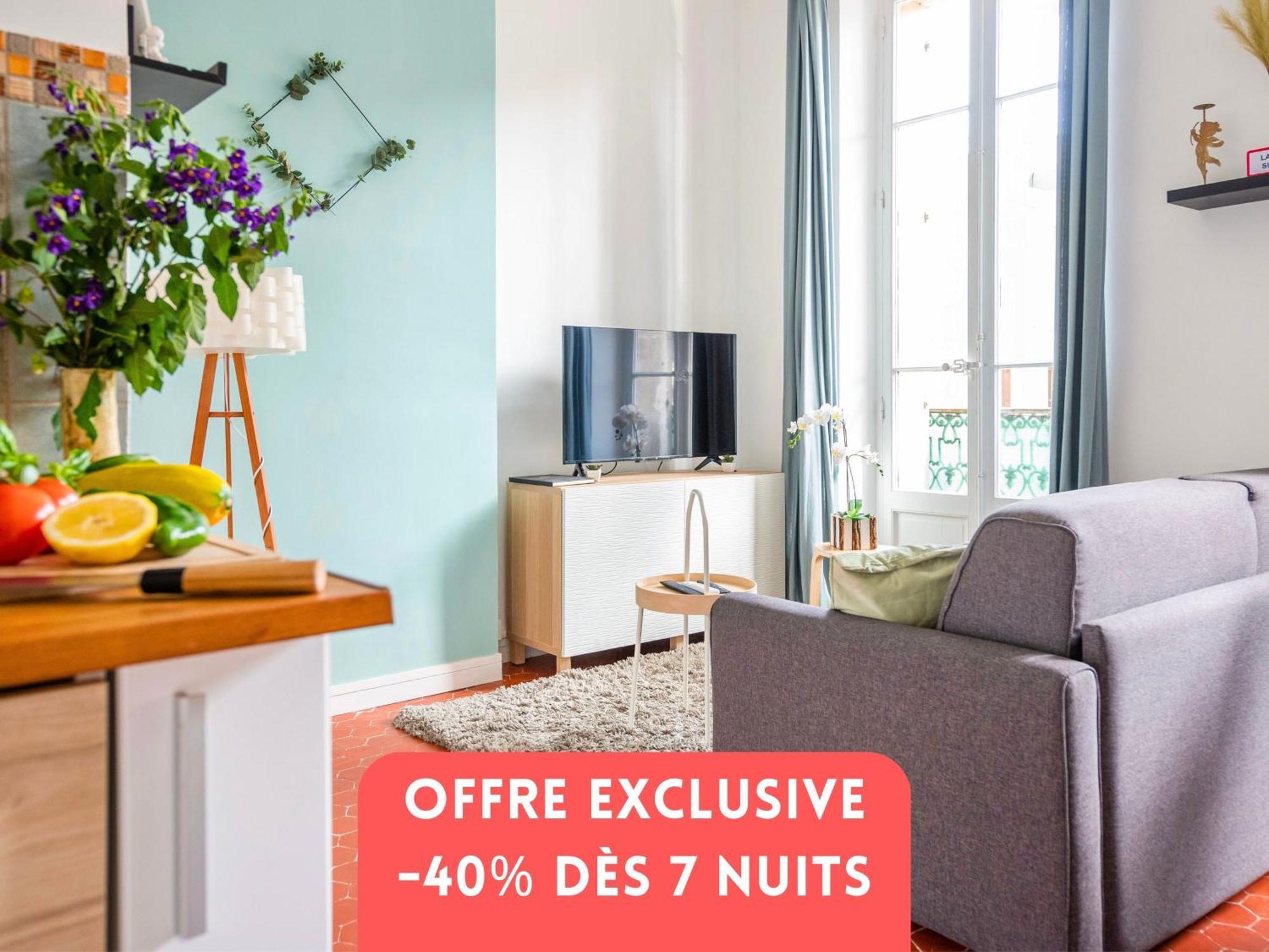 Bao Location - Ideal Pro & Couple - Animaux Acceptes - 5Min A Pied Centre Ville & Port - Commerces - Plages 1,9Km - Parking Gratuit - Wifi Hd La Seyne-sur-Mer Eksteriør billede