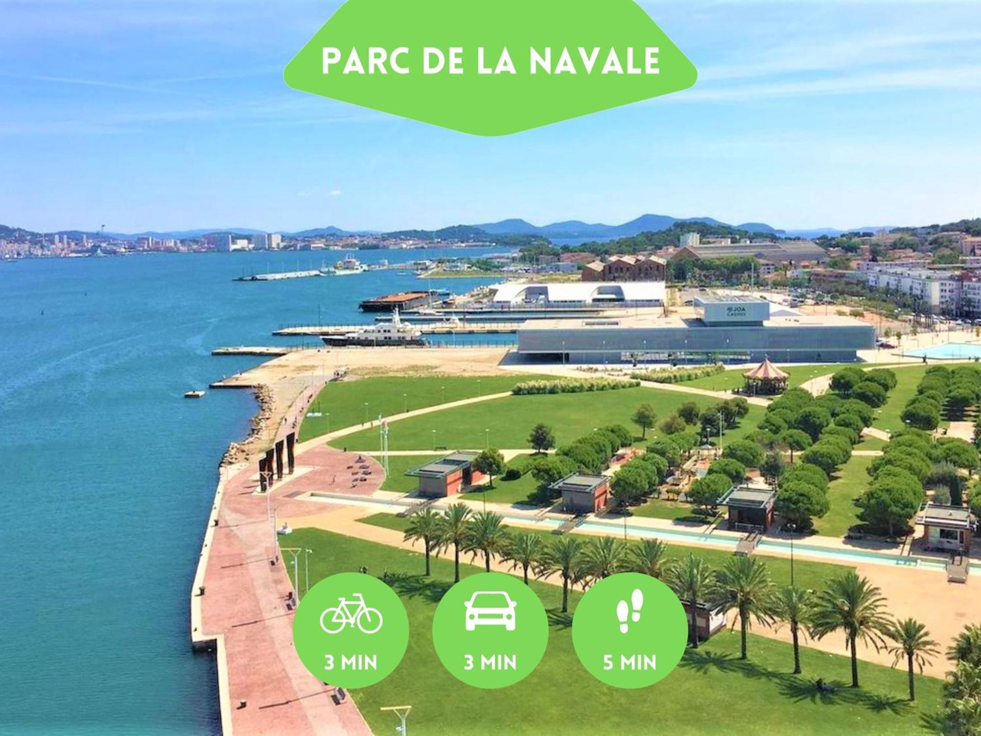 Bao Location - Ideal Pro & Couple - Animaux Acceptes - 5Min A Pied Centre Ville & Port - Commerces - Plages 1,9Km - Parking Gratuit - Wifi Hd La Seyne-sur-Mer Eksteriør billede
