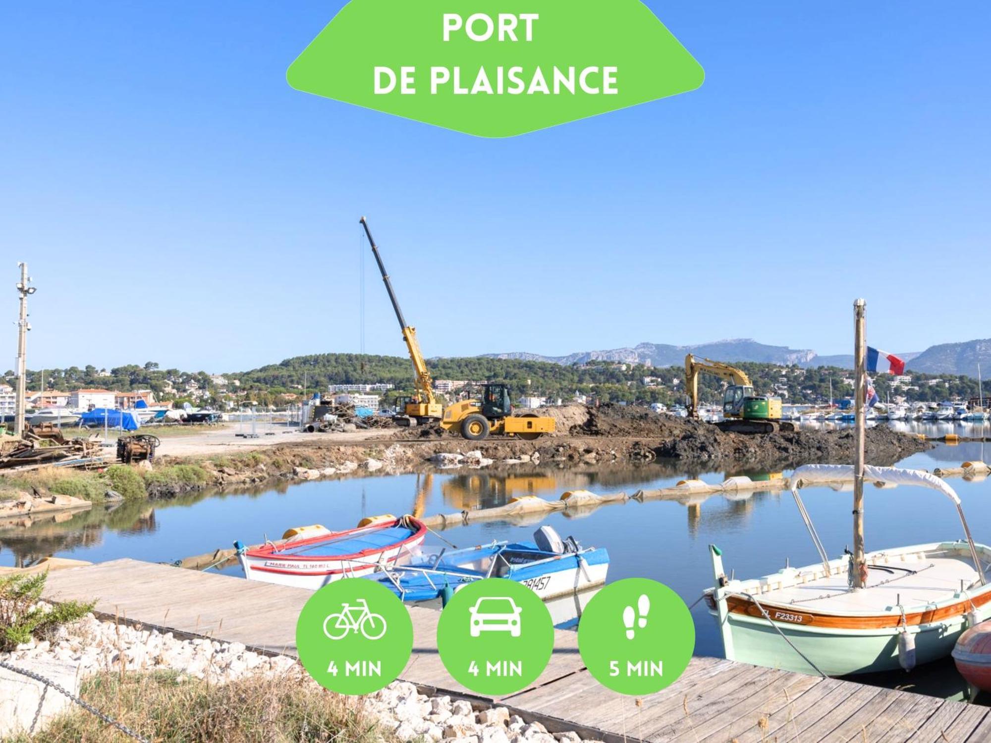 Bao Location - Ideal Pro & Couple - Animaux Acceptes - 5Min A Pied Centre Ville & Port - Commerces - Plages 1,9Km - Parking Gratuit - Wifi Hd La Seyne-sur-Mer Eksteriør billede